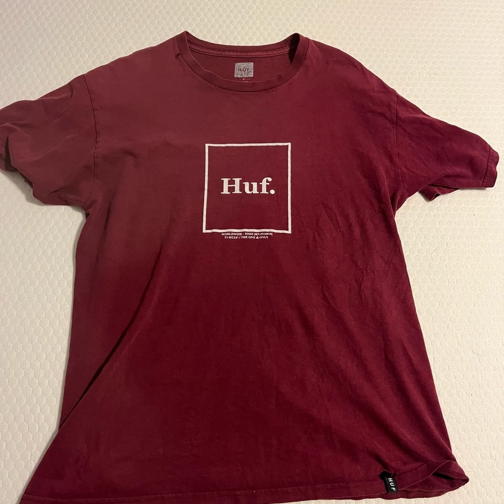 Huf box logo shirt